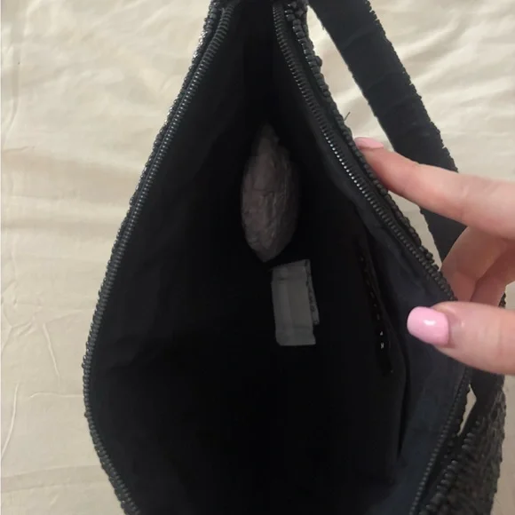 NWOT Viral Zebra Beaded Bag - Picture 4 of 5